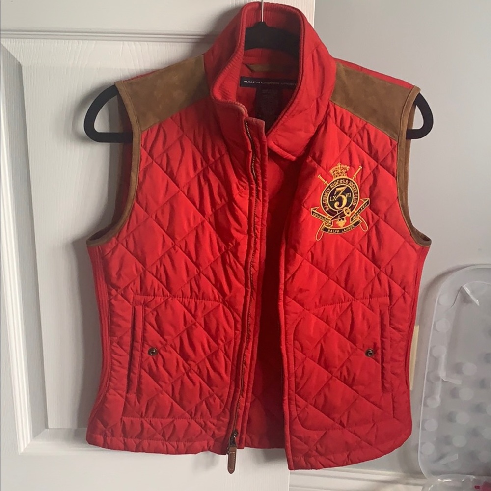 Red Ralph Lauren Vest